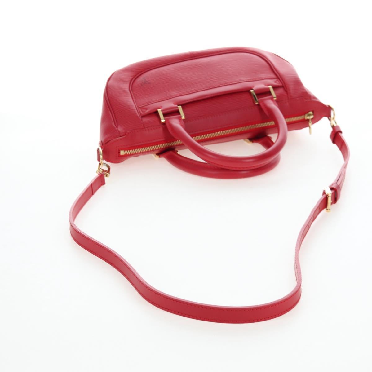 LOUIS VUITTON Epi Danura PM Hand Bag 2way Red M5891E LV Auth 197271V