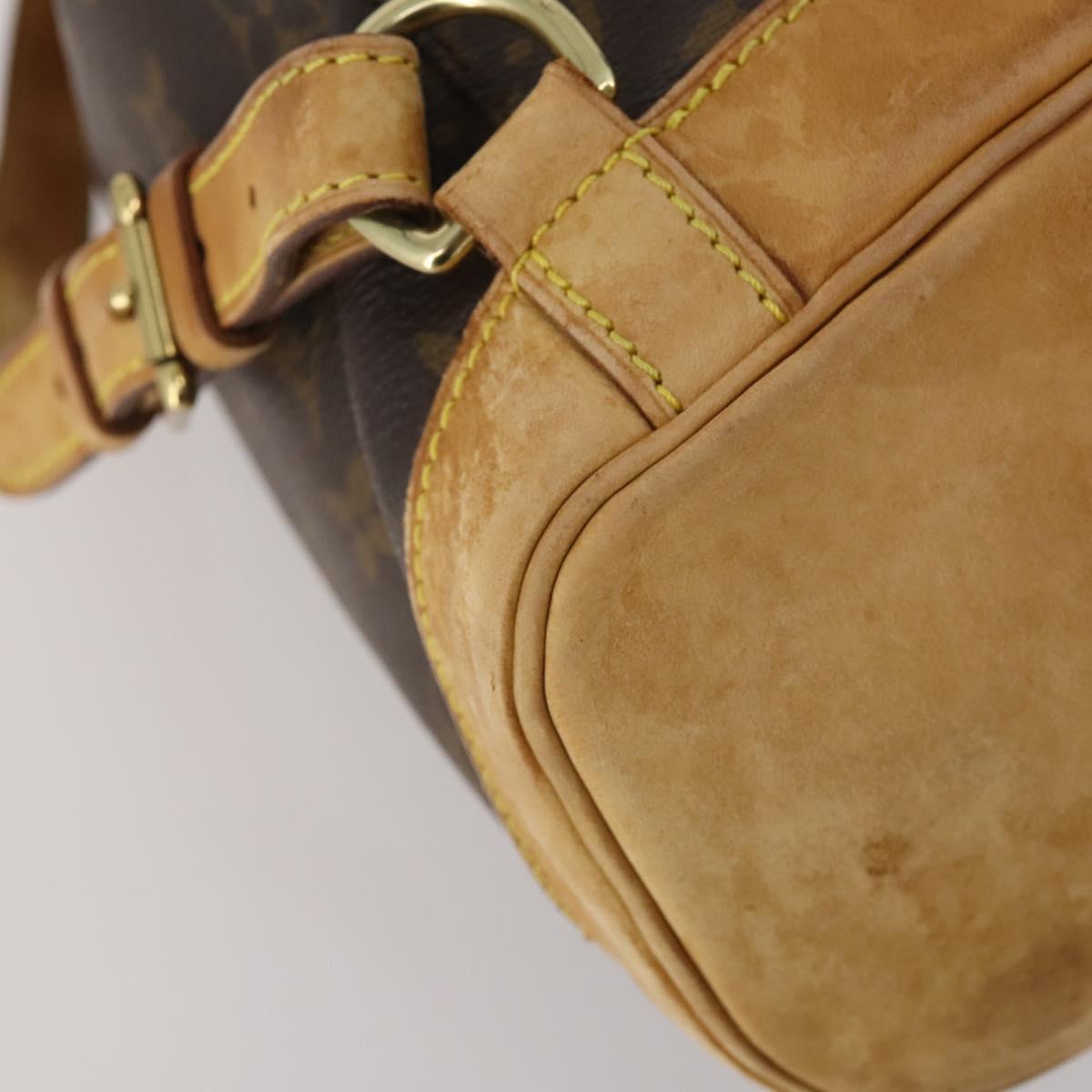 LOUIS VUITTON Monogram Montsouris MM Backpack M51136 LV Auth 197278