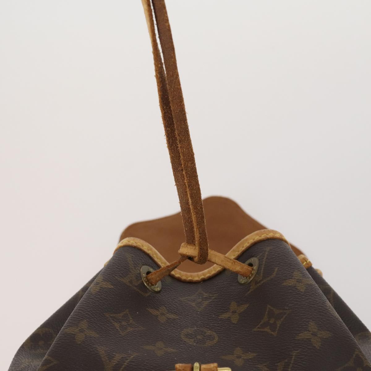 LOUIS VUITTON Monogram Montsouris MM Backpack M51136 LV Auth 197278
