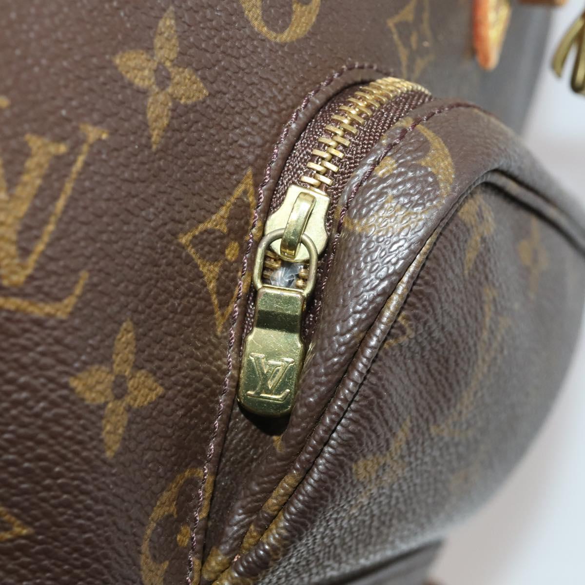 LOUIS VUITTON Monogram Montsouris MM Backpack M51136 LV Auth 197278