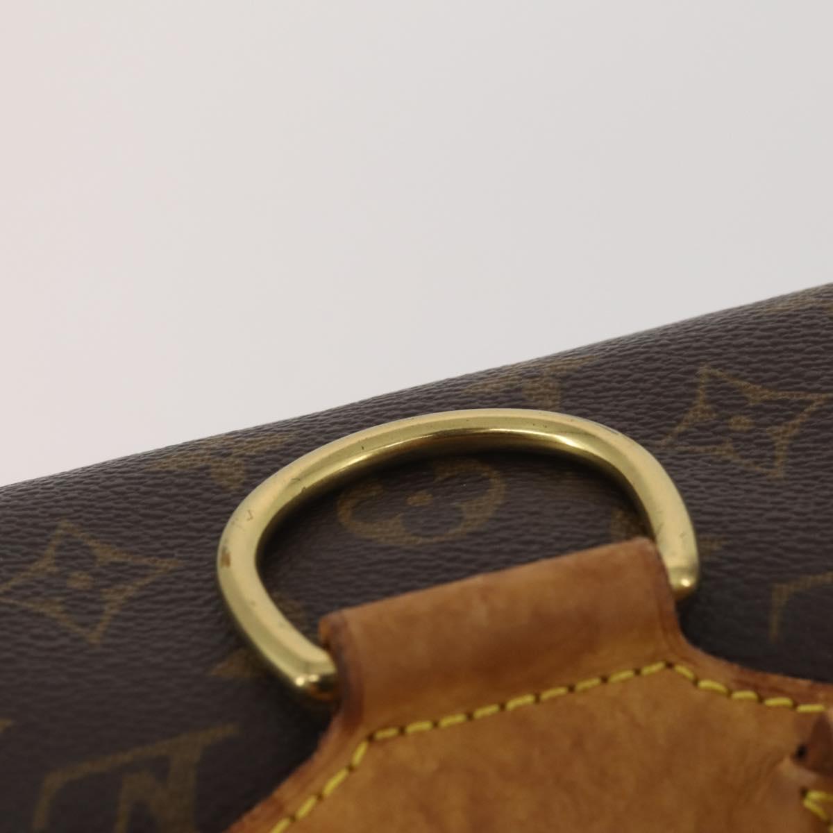 LOUIS VUITTON Monogram Montsouris MM Backpack M51136 LV Auth 197278
