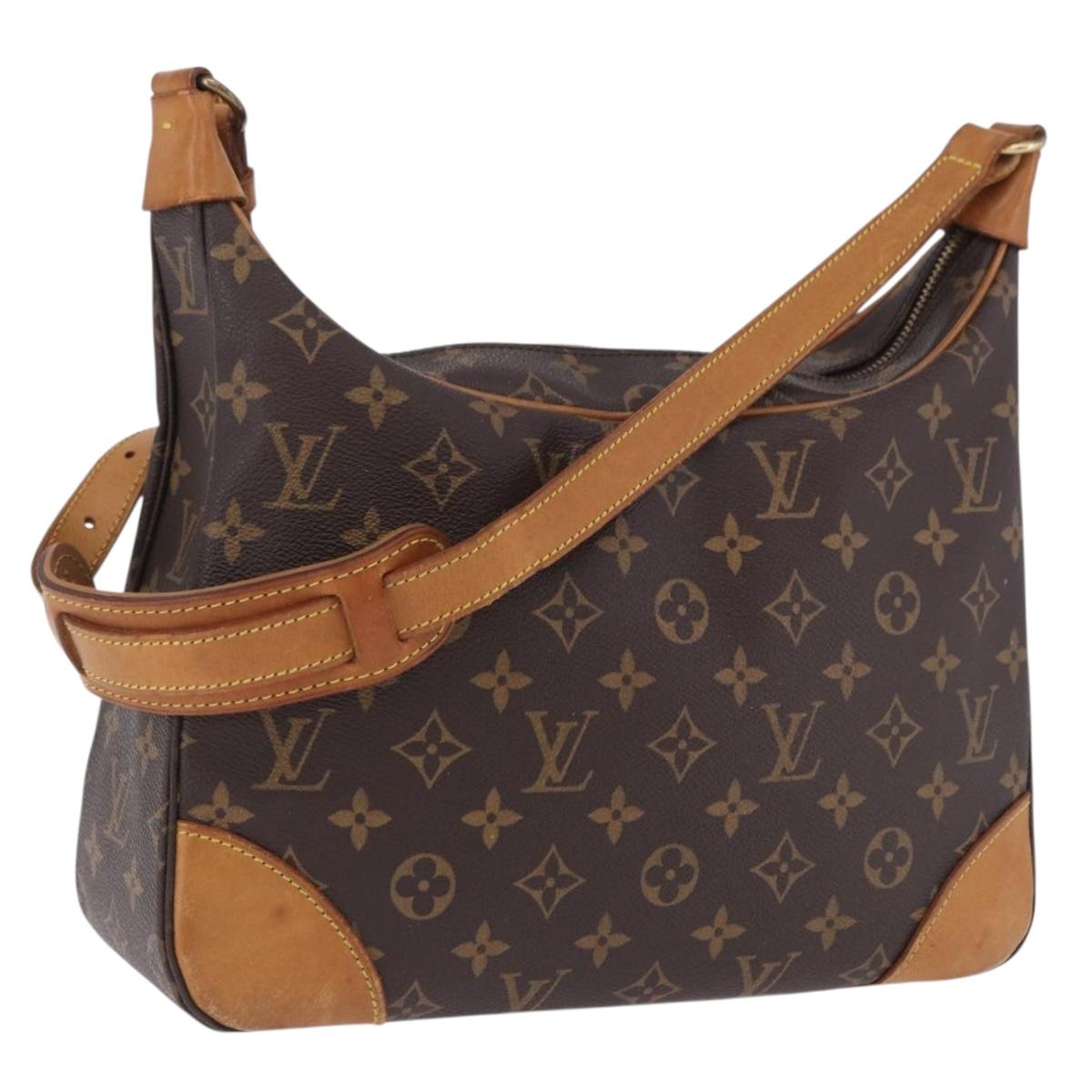 LOUIS VUITTON Monogram Boulogne 30 Shoulder Bag M51265 LV Auth 197279