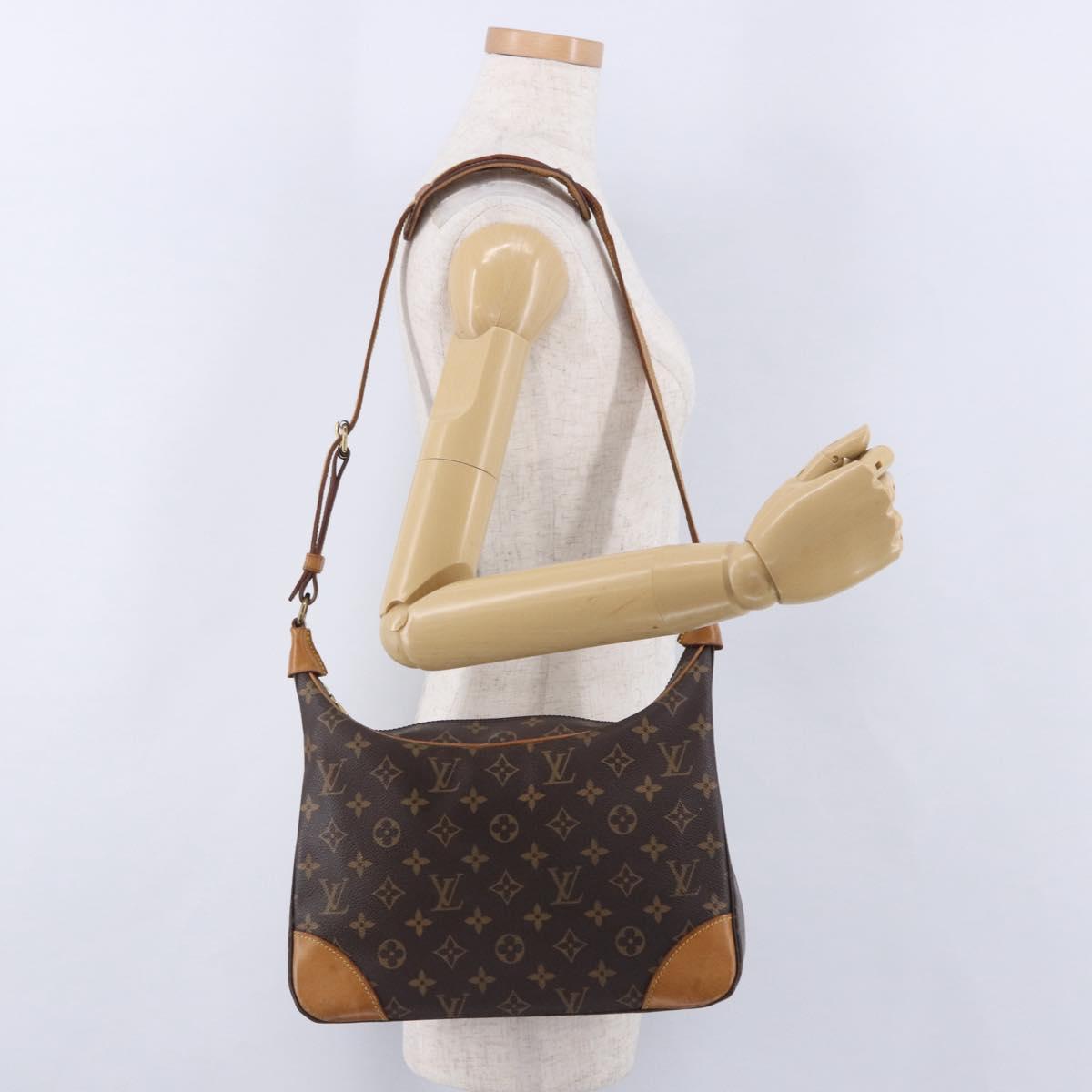 LOUIS VUITTON Monogram Boulogne 30 Shoulder Bag M51265 LV Auth 197279