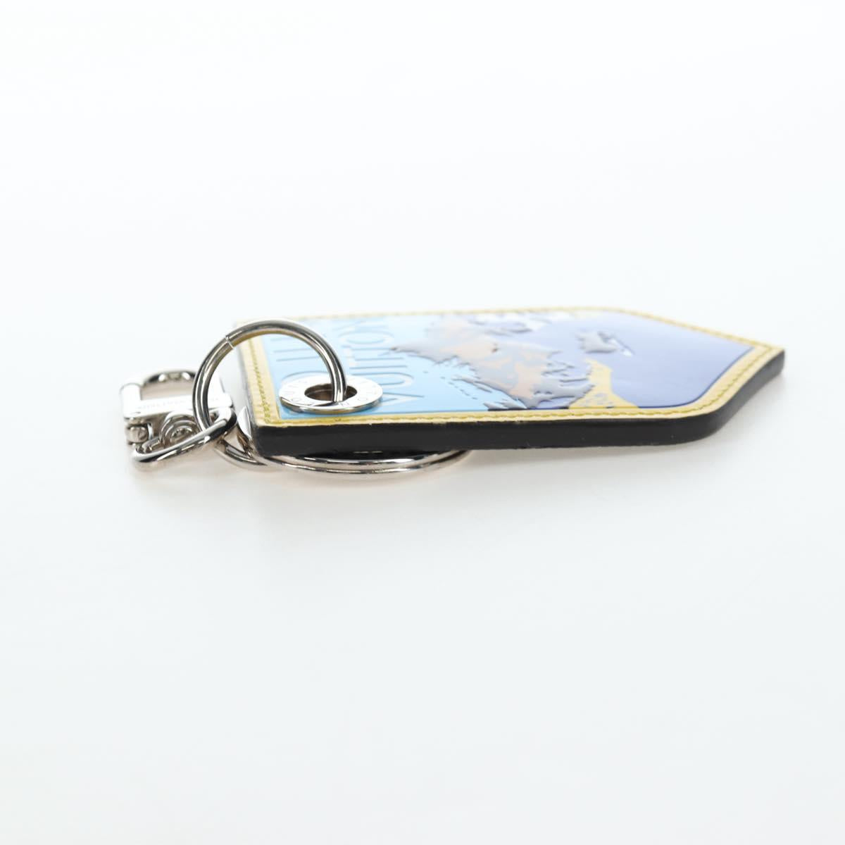 LOUIS VUITTON Damier Grafitte Porte Cles LV Alps Bag Charm M63840 Auth 197290M