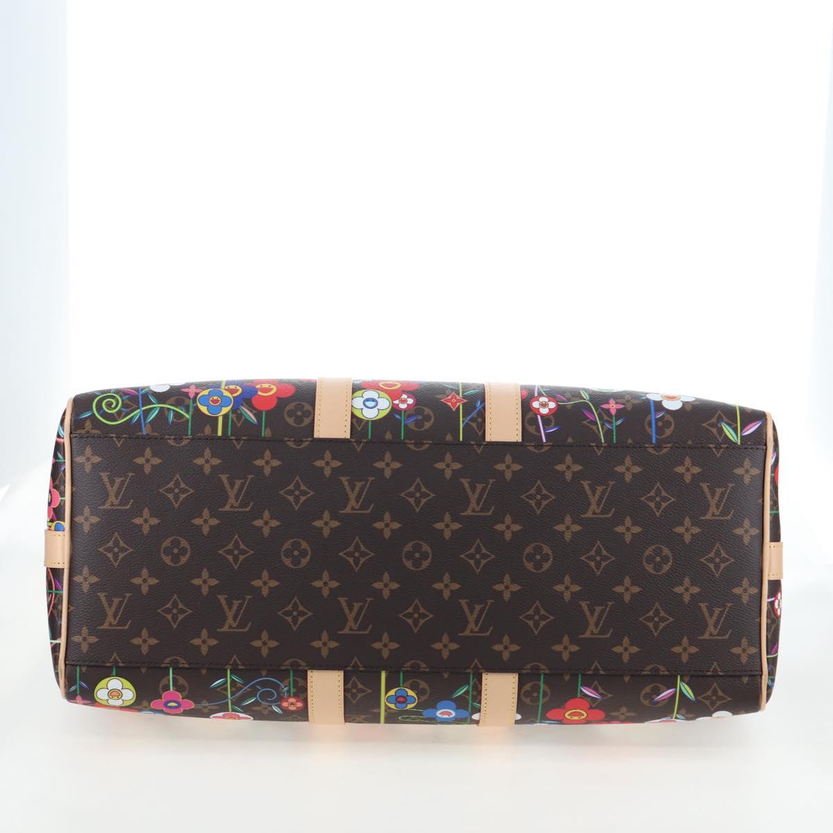 LOUIS VUITTON Takashi Murakami Keepall Bandouliere 45 Bag M14182 Auth 197301SM