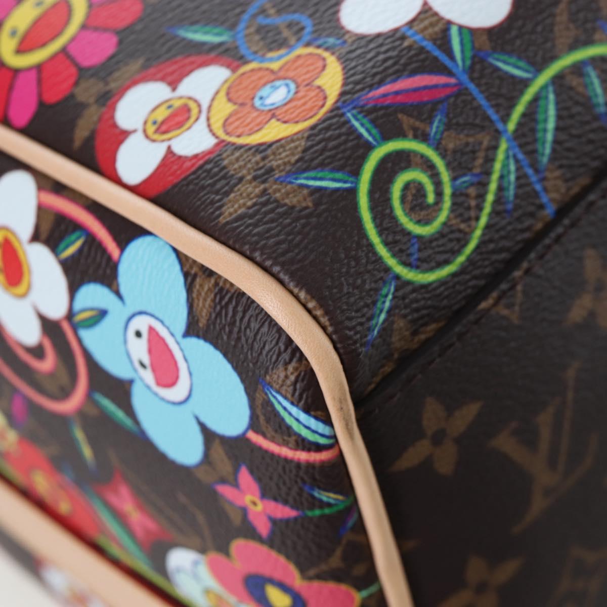 LOUIS VUITTON Takashi Murakami Keepall Bandouliere 45 Bag M14182 Auth 197301SM