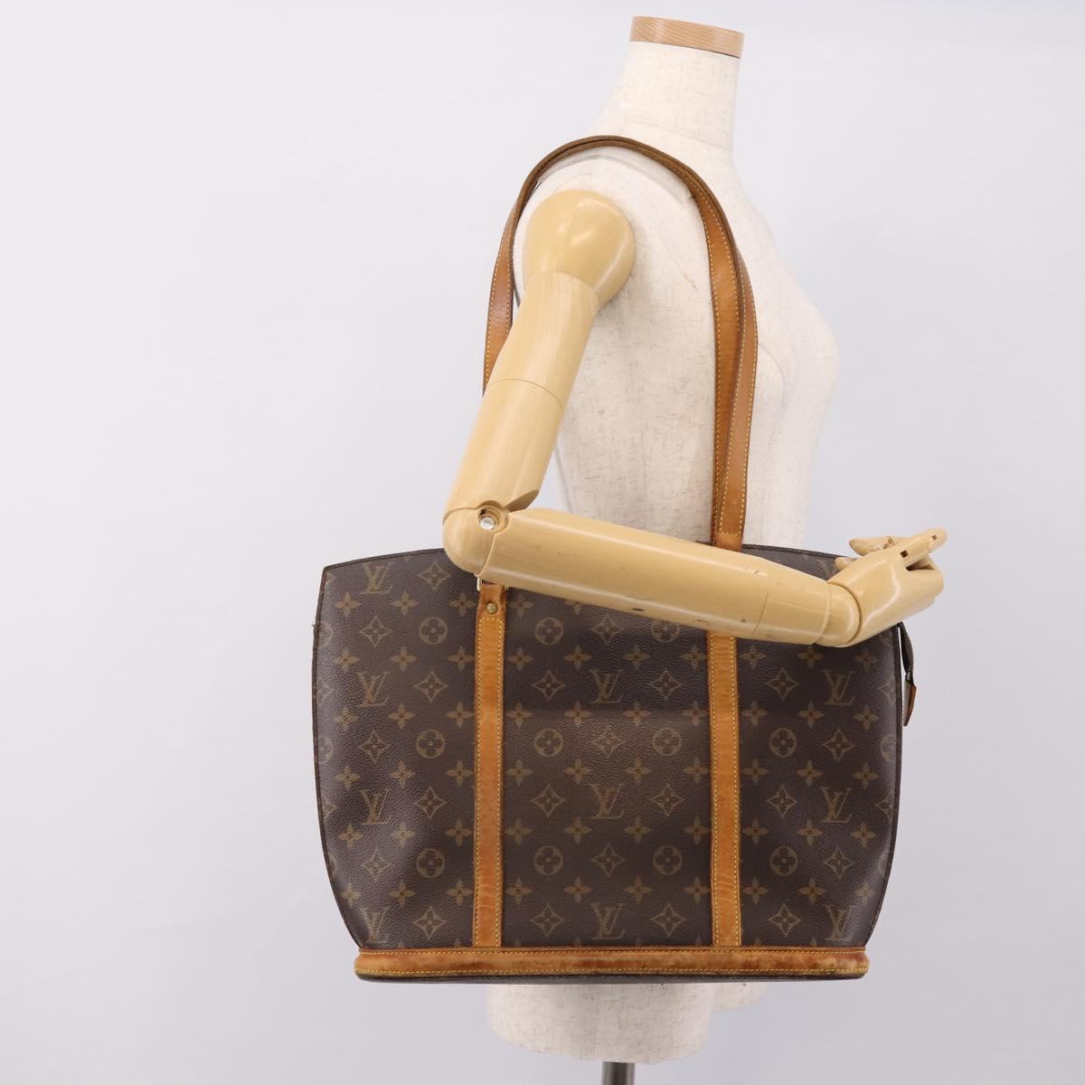 LOUIS VUITTON Monogram Babylone Tote Bag M51102 LV Auth 197306