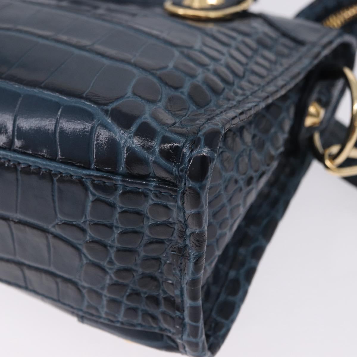 BALENCIAGA Classic Metallic Edge Mini City Leather 2way 390160 Auth 197318SAM