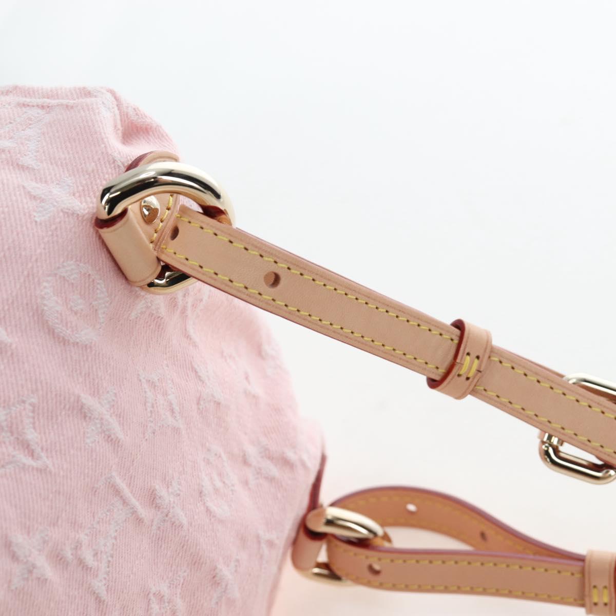 LOUIS VUITTON Monogram Denim Venice Backpack Pink M13031 LV Auth 197345SM
