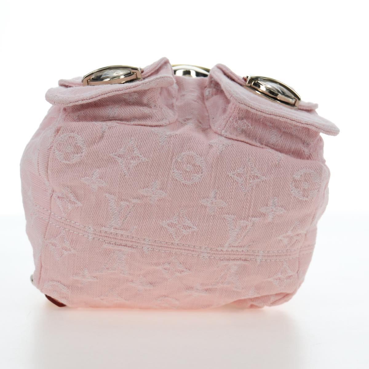 LOUIS VUITTON Monogram Denim Venice Backpack Pink M13031 LV Auth 197345SM