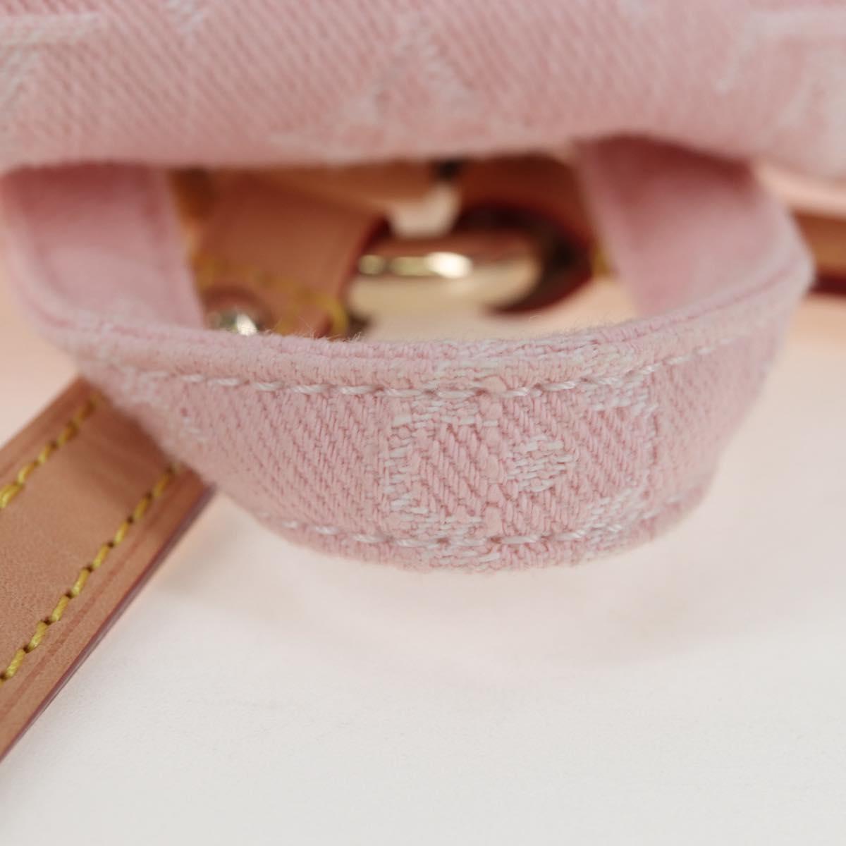 LOUIS VUITTON Monogram Denim Venice Backpack Pink M13031 LV Auth 197345SM