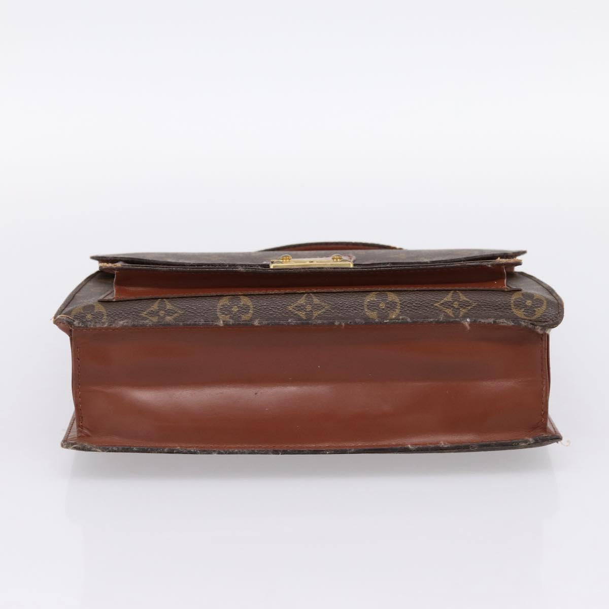 LOUIS VUITTON Monogram Monceau 28 Hand Bag M51185 LV Auth 197441