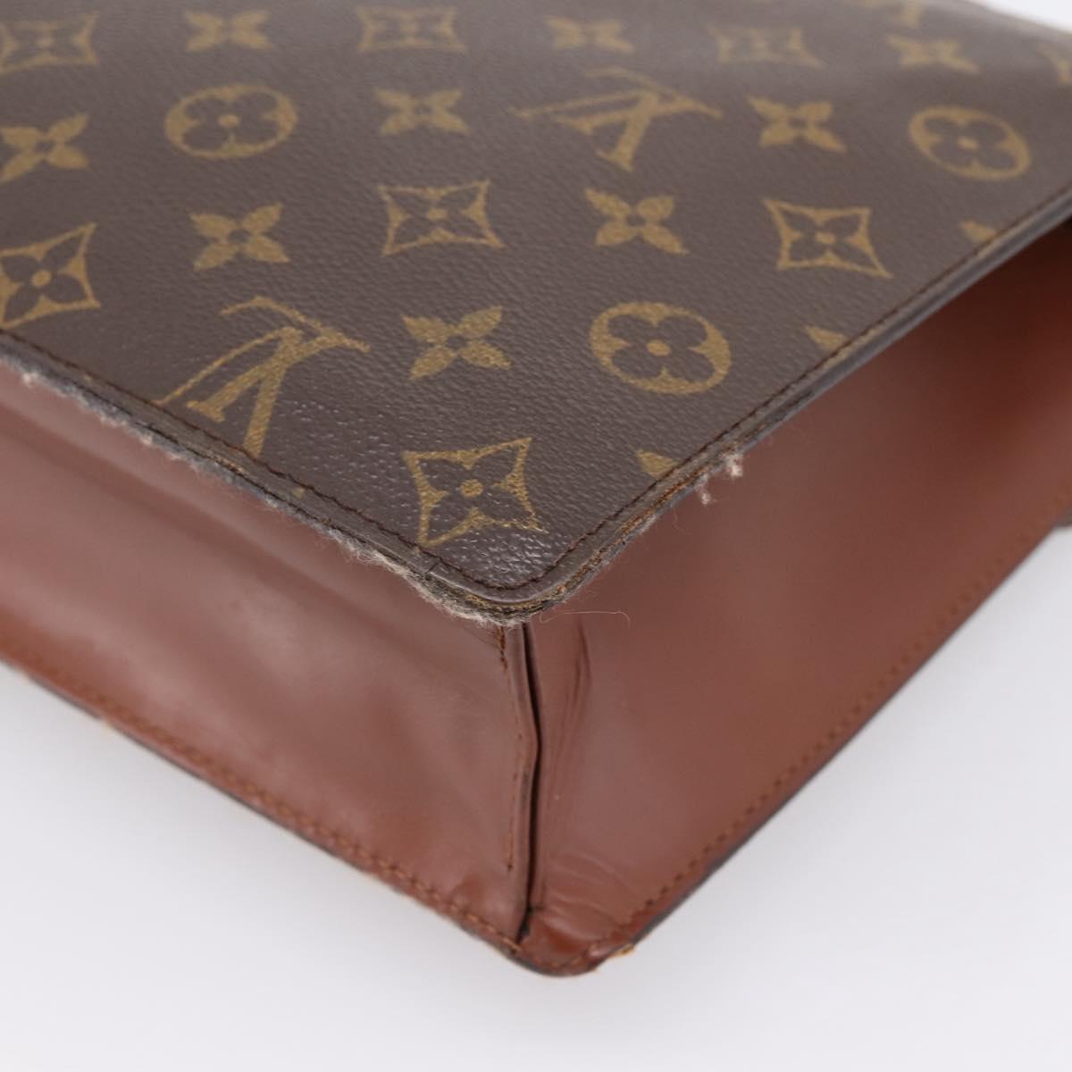 LOUIS VUITTON Monogram Monceau 28 Hand Bag M51185 LV Auth 197441