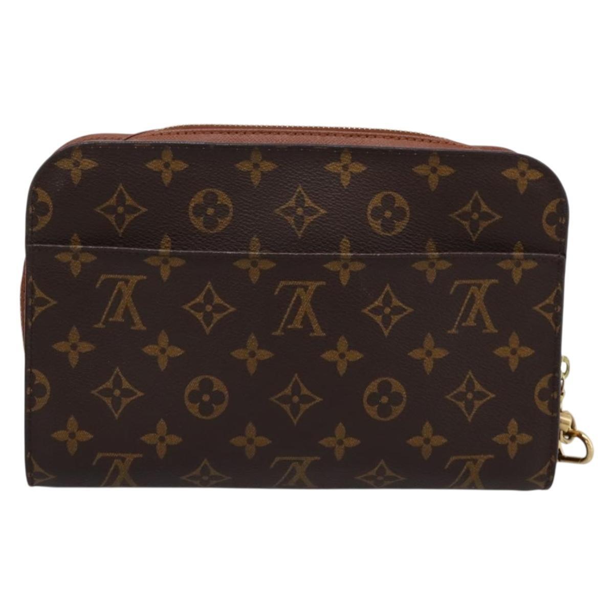 LOUIS VUITTON Monogram Orsay Clutch Bag M51790 LV Auth 197445