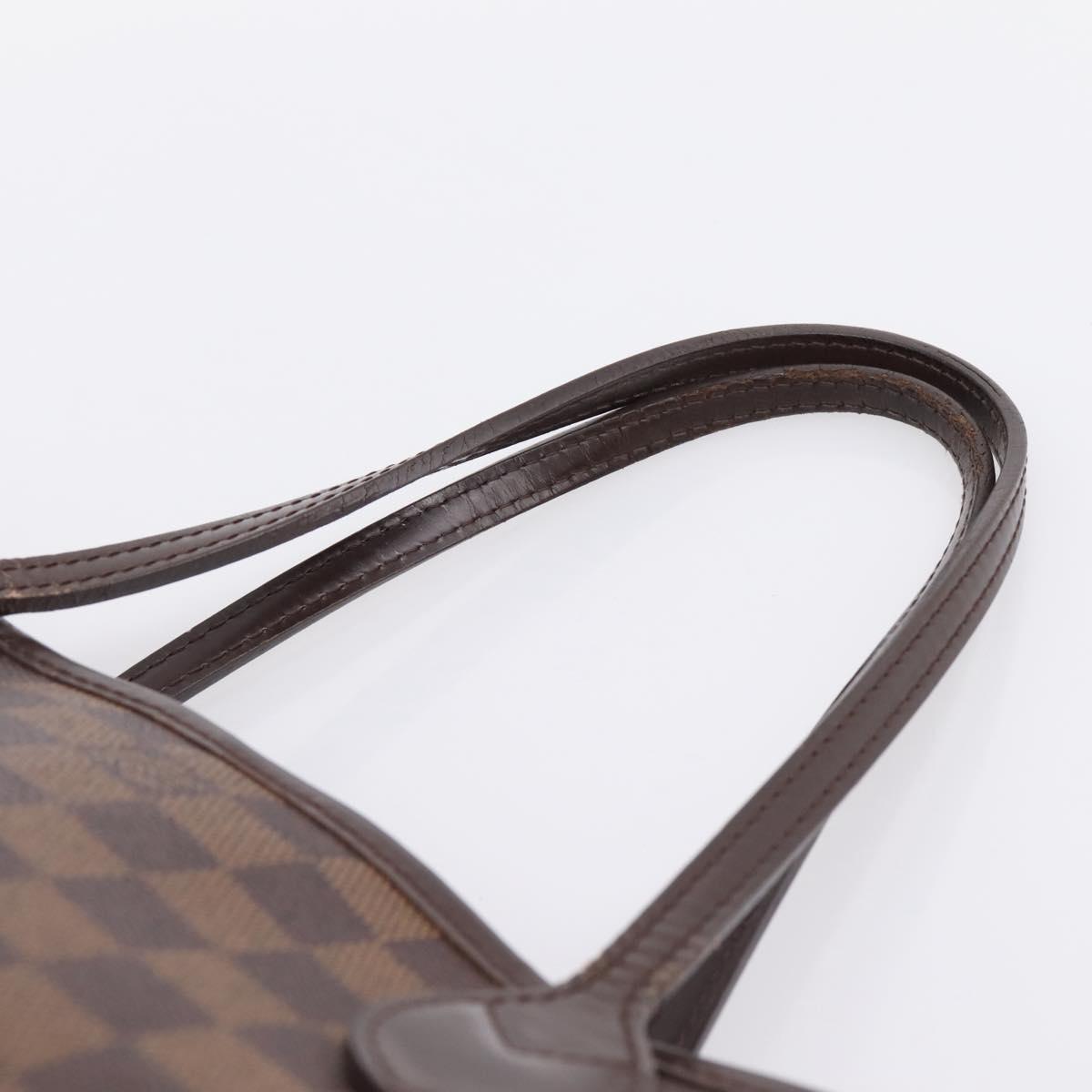 LOUIS VUITTON Damier Ebene Neverfull PM Tote Bag N51109 LV Auth 197447
