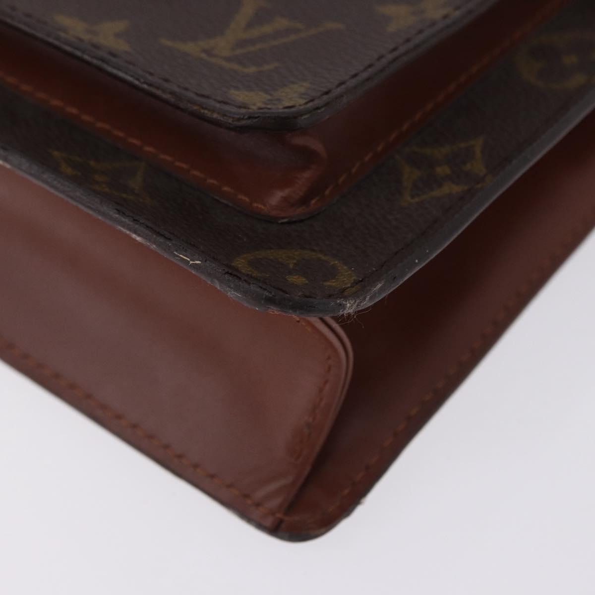 LOUIS VUITTON Monogram Monceau26 Hand Bag 2way M51187 LV Auth 197452A