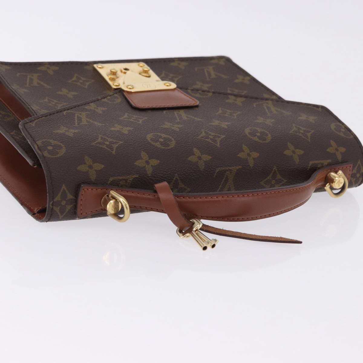 LOUIS VUITTON Monogram Monceau26 Hand Bag 2way M51187 LV Auth 197452A
