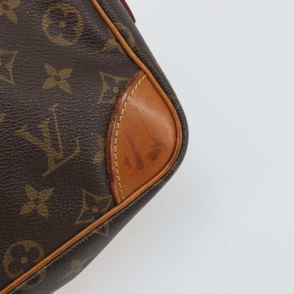 LOUIS VUITTON Monogram Compiegne 28 Clutch Bag M51845 LV Auth 197454