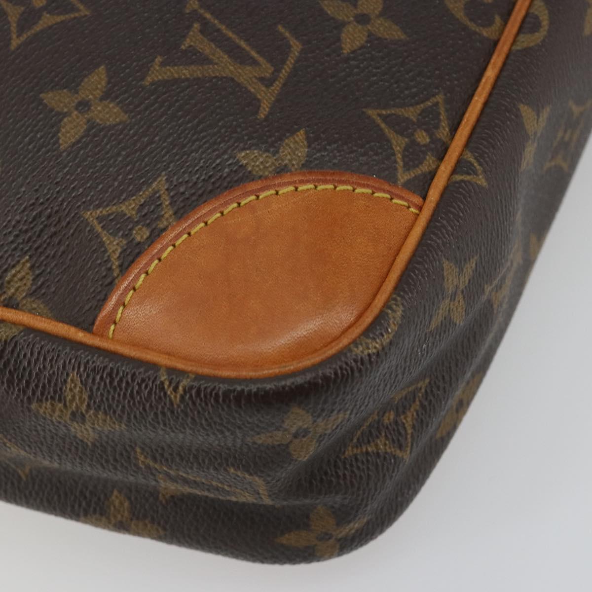 LOUIS VUITTON Monogram Compiegne 28 Clutch Bag M51845 LV Auth 197454