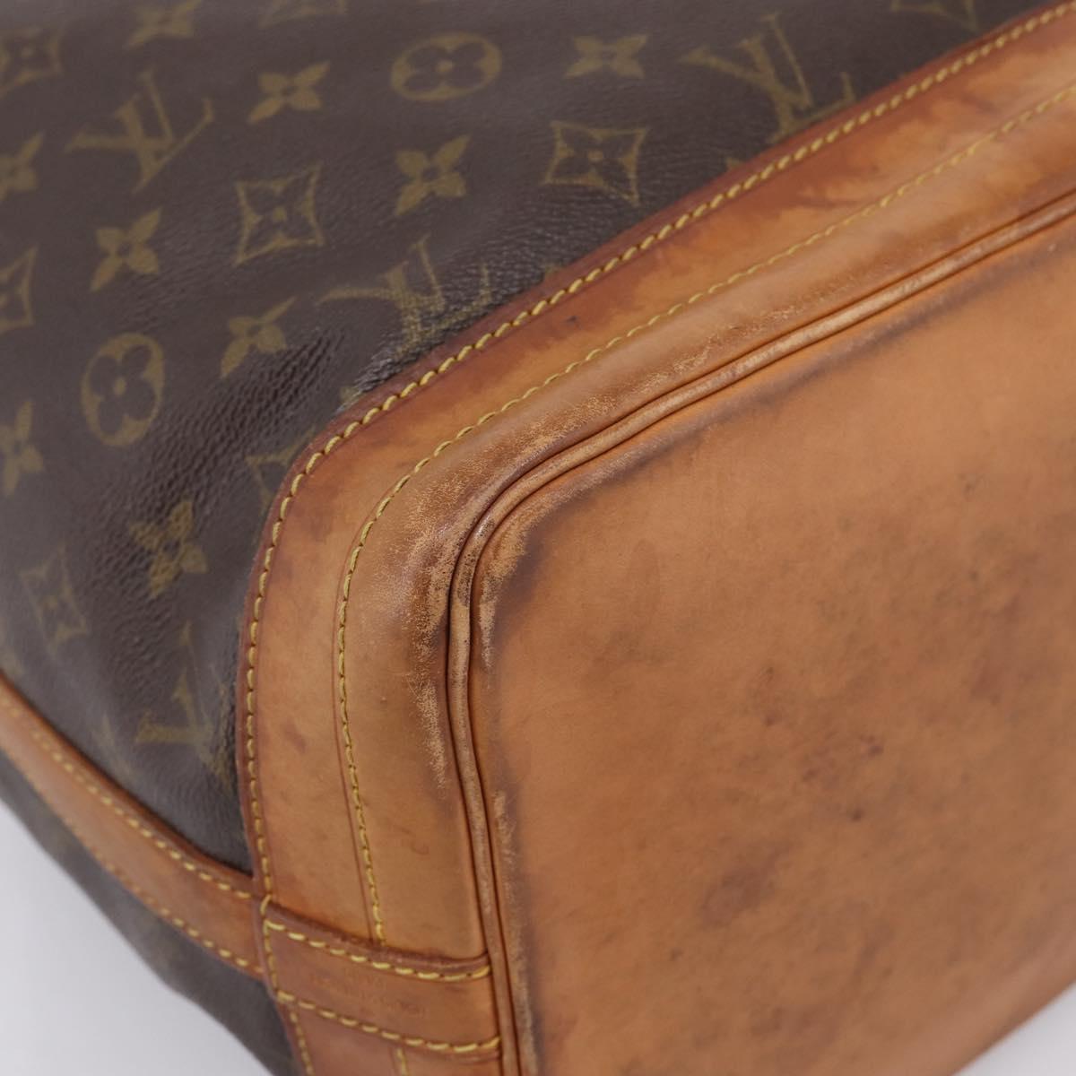 LOUIS VUITTON Monogram Noe Shoulder Bag M42224 LV Auth 197457