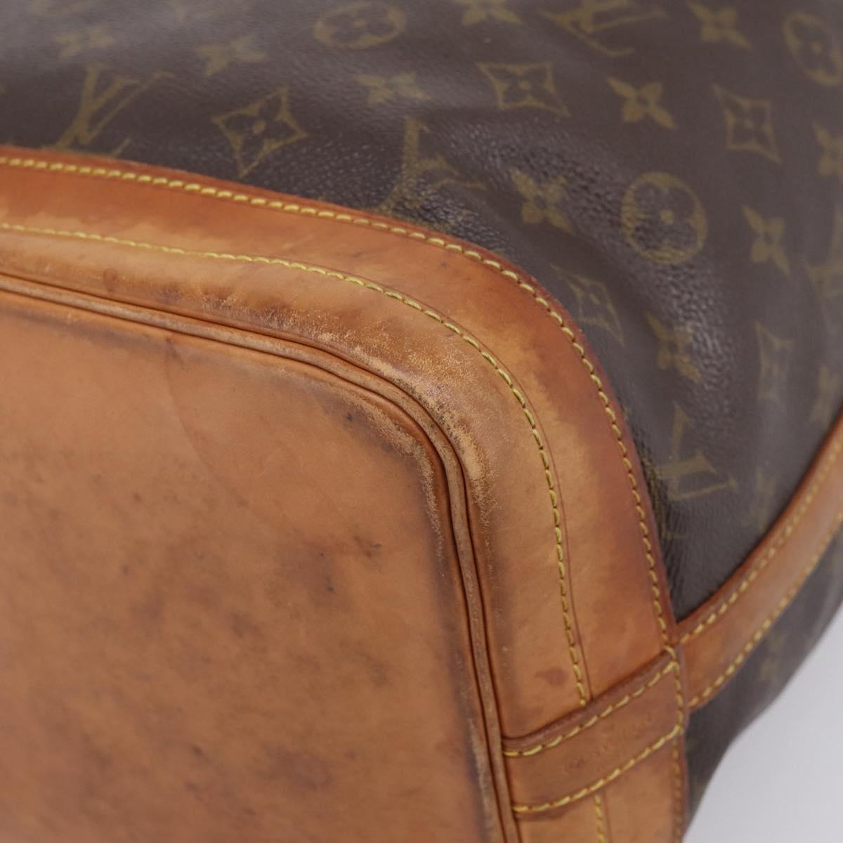 LOUIS VUITTON Monogram Noe Shoulder Bag M42224 LV Auth 197457
