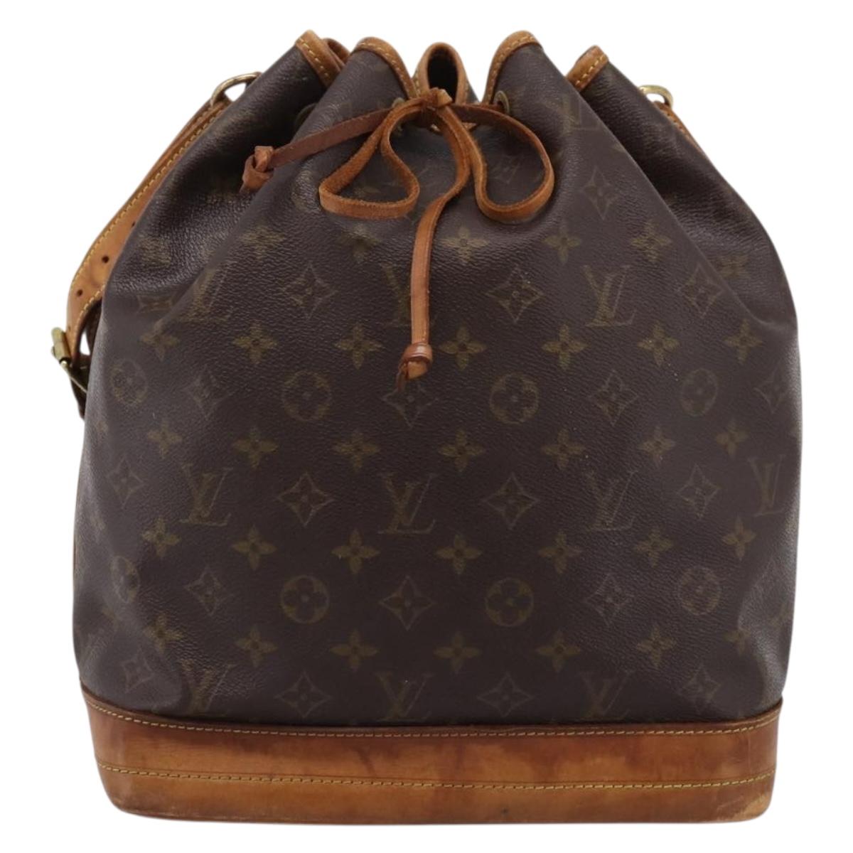 LOUIS VUITTON Monogram Noe Shoulder Bag M42224 LV Auth 197457