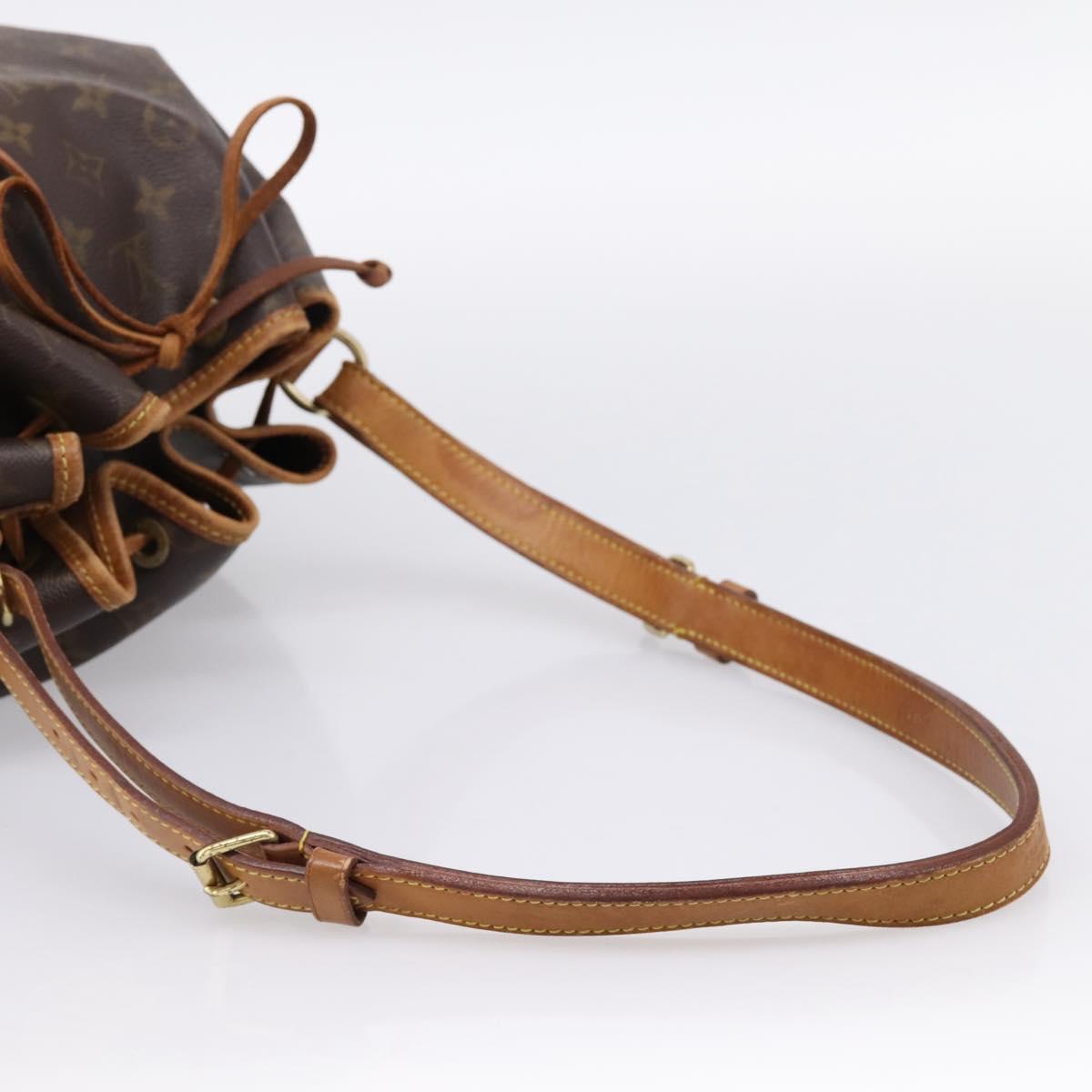 LOUIS VUITTON Monogram Noe Shoulder Bag M42224 LV Auth 197457