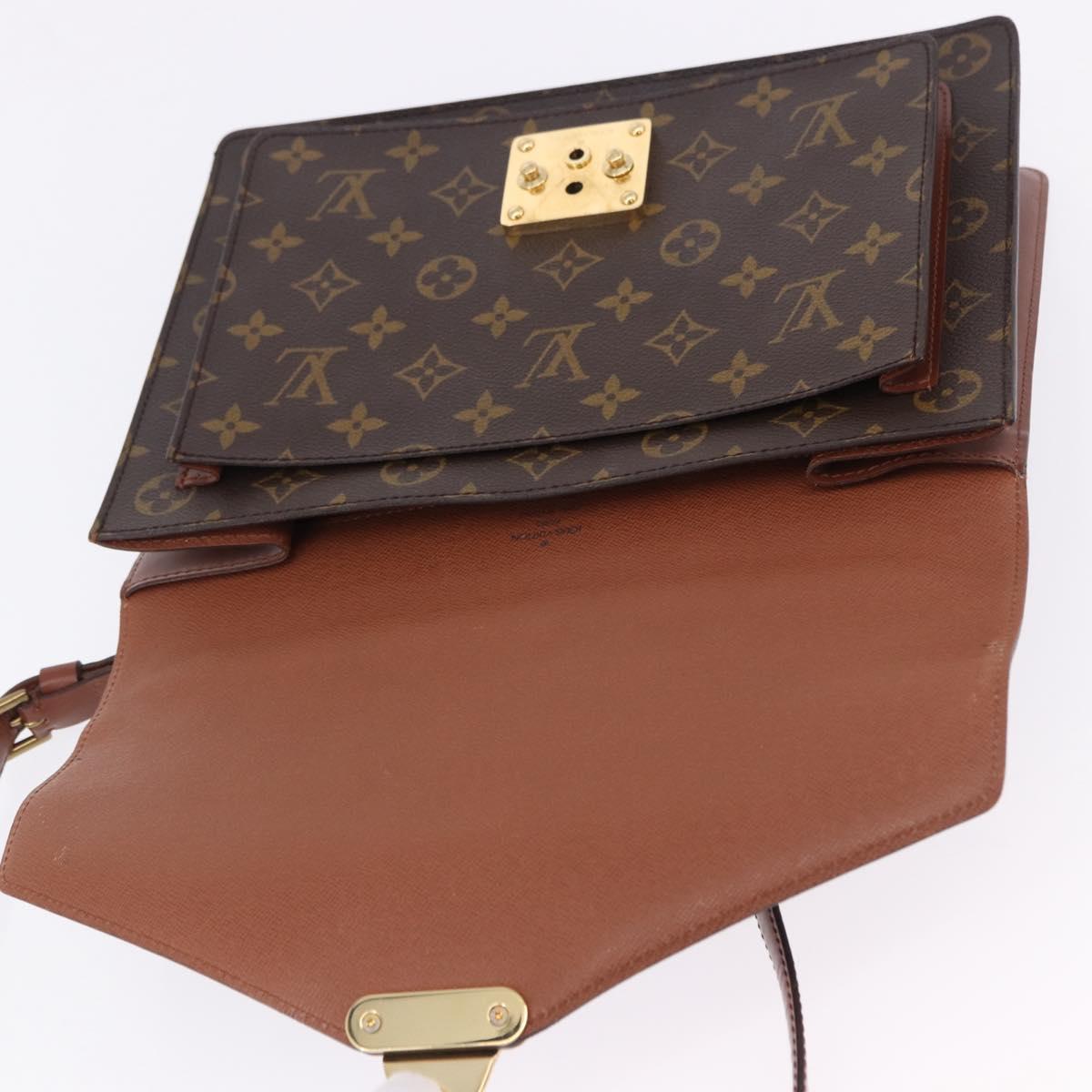 LOUIS VUITTON Monogram Monceau28 Hand Bag M51185 LV Auth 197459A