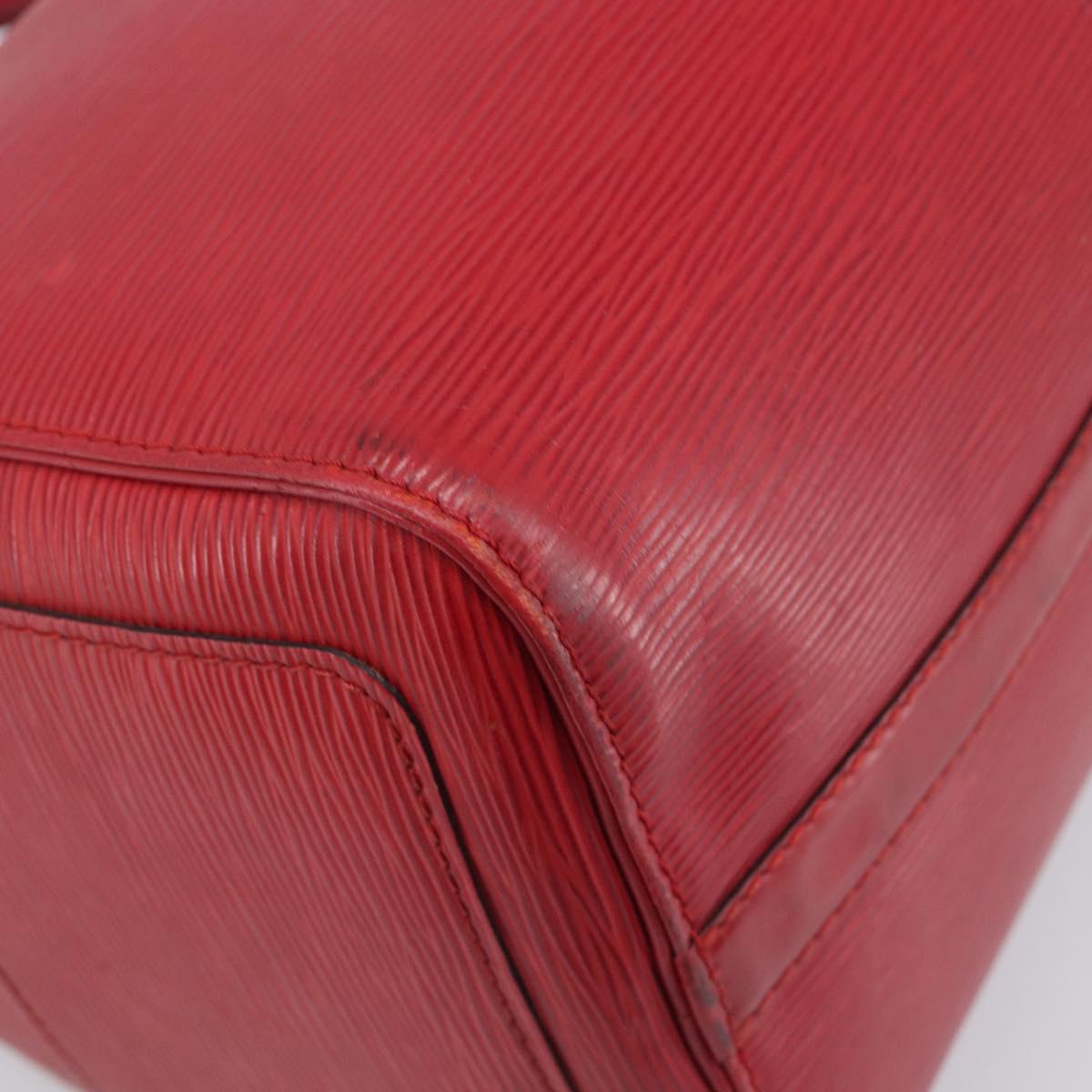 LOUIS VUITTON Epi Speedy 30 Hand Bag Castilian Red M43007 LV Auth 197473
