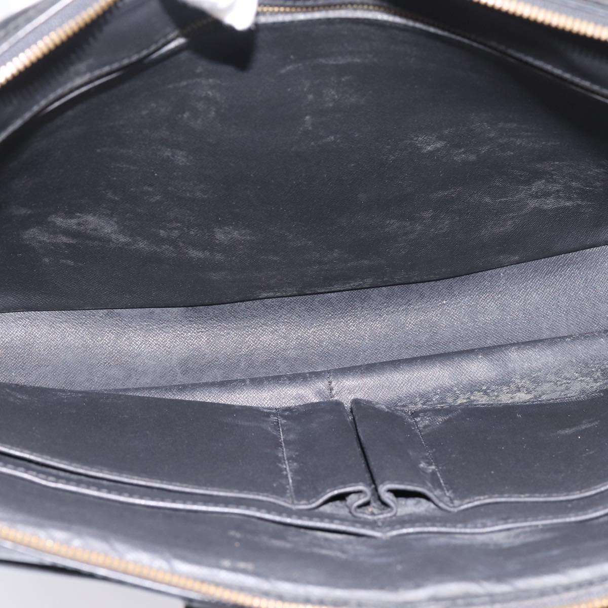 LOUIS VUITTON Epi Porte Documents Voyage Business Bag Black M40321 Auth 197474