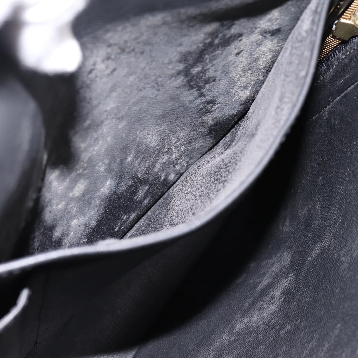 LOUIS VUITTON Epi Porte Documents Voyage Business Bag Black M40321 Auth 197474