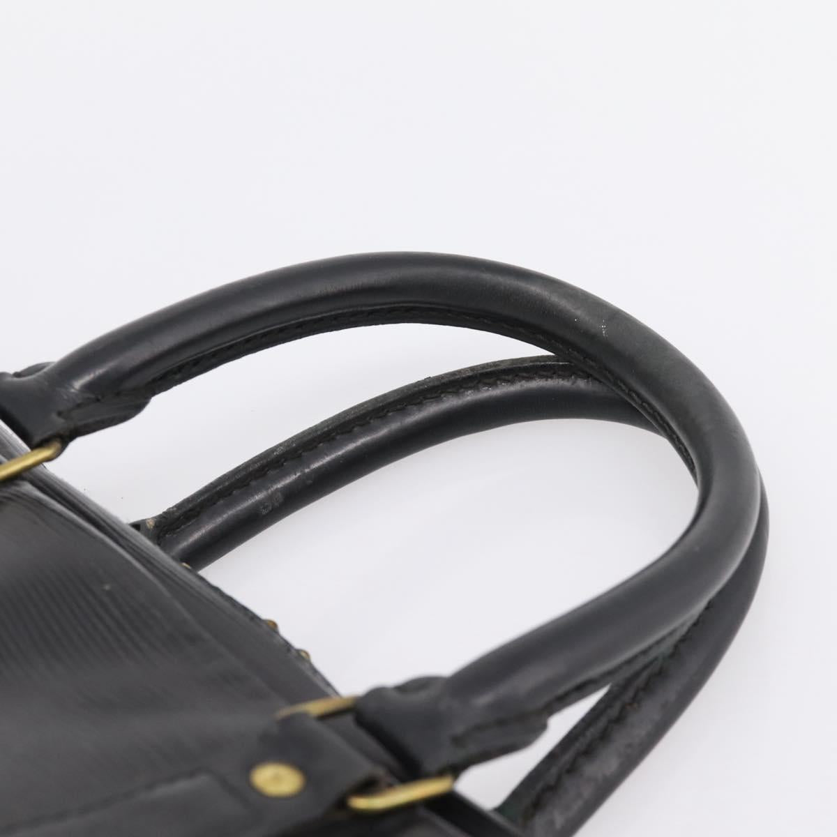 LOUIS VUITTON Epi Porte Documents Voyage Business Bag Black M40321 Auth 197474