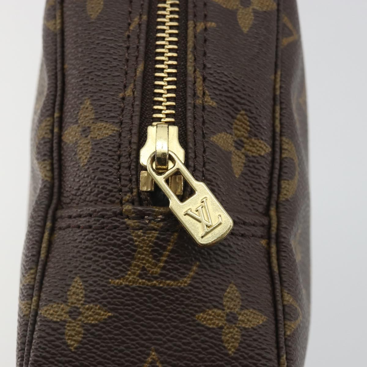 LOUIS VUITTON Monogram Trousse Toilette 23 Clutch Bag M47524 LV Auth 197476A