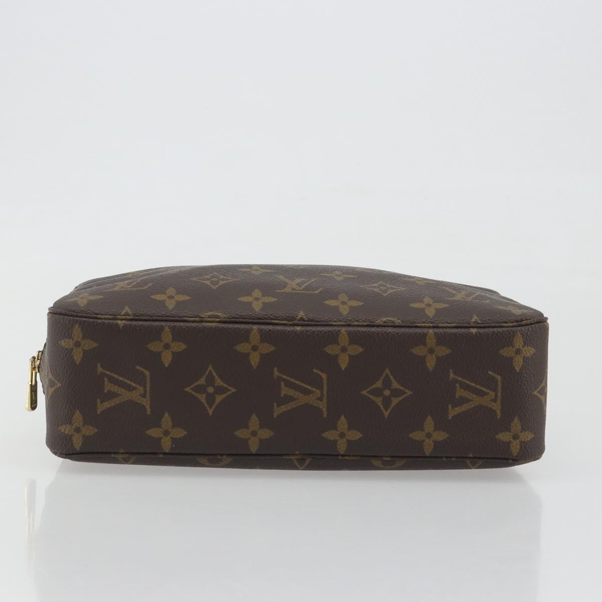 LOUIS VUITTON Monogram Trousse Toilette 23 Clutch Bag M47524 LV Auth 197476A