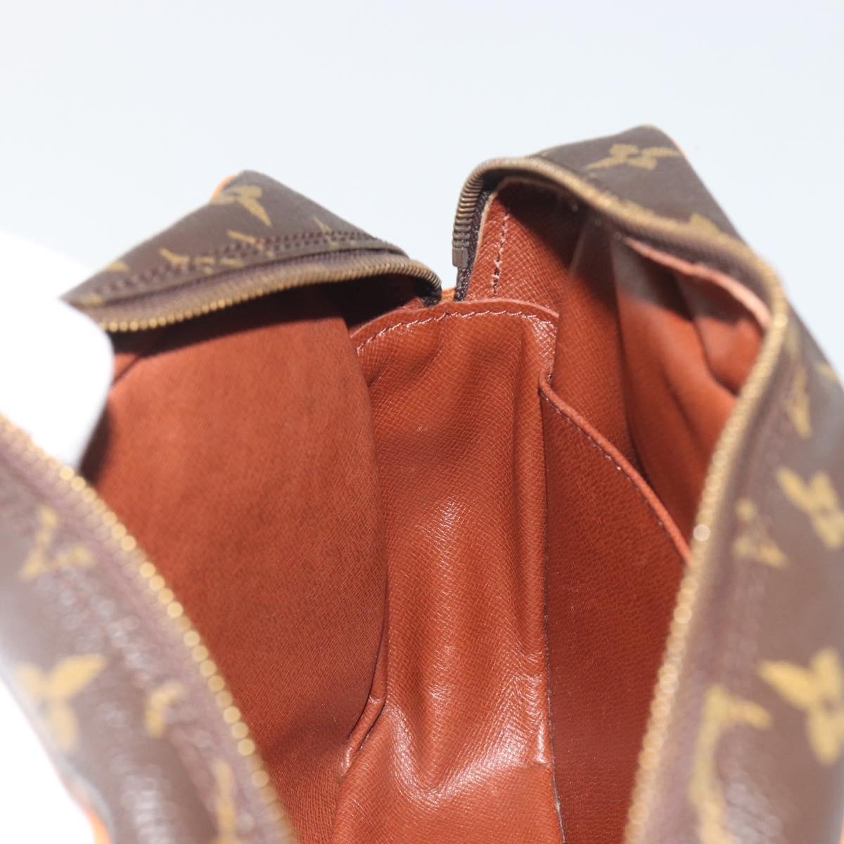 LOUIS VUITTON Monogram Compiegne 28 Clutch Bag M51845 LV Auth 197477