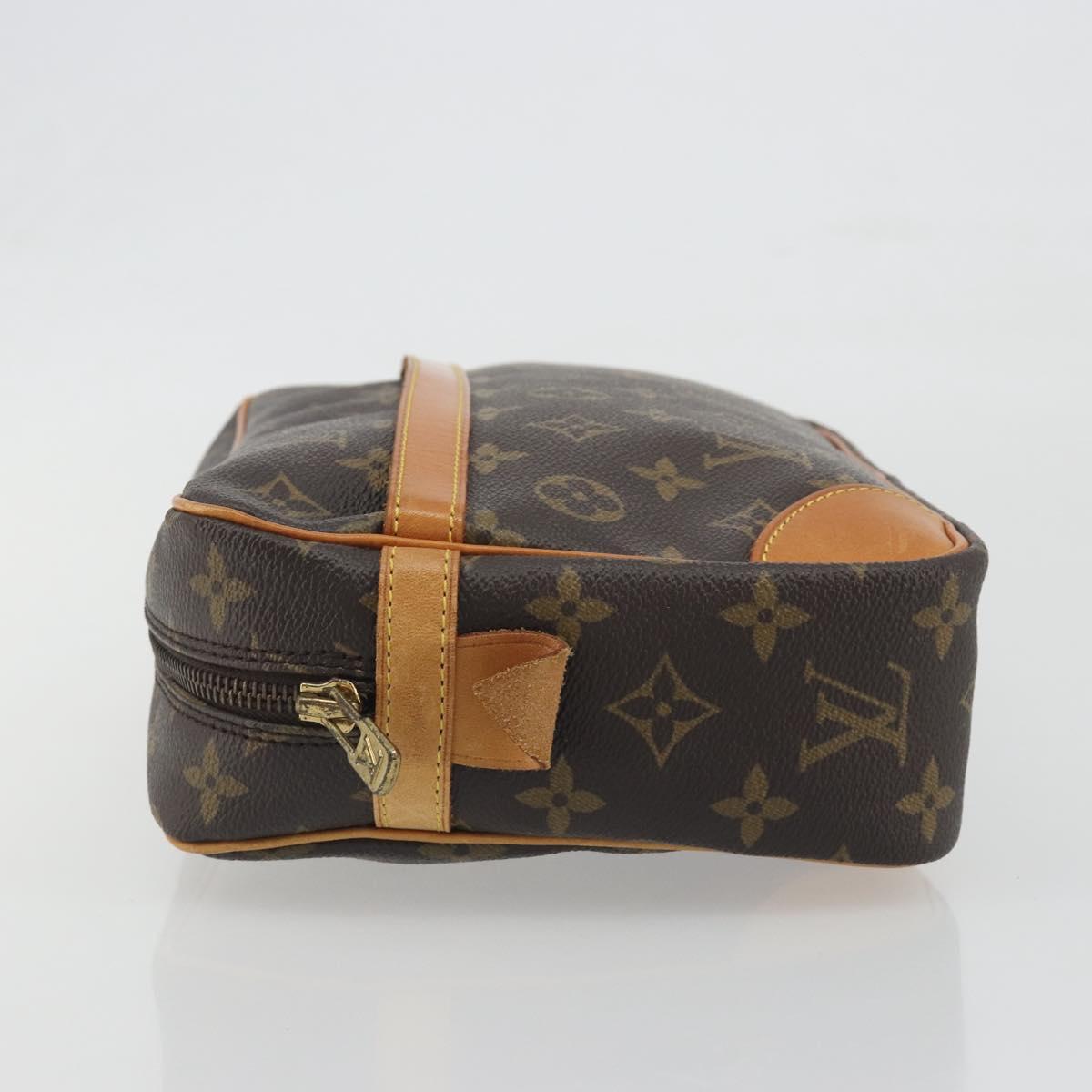 LOUIS VUITTON Monogram Compiegne 28 Clutch Bag M51845 LV Auth 197477