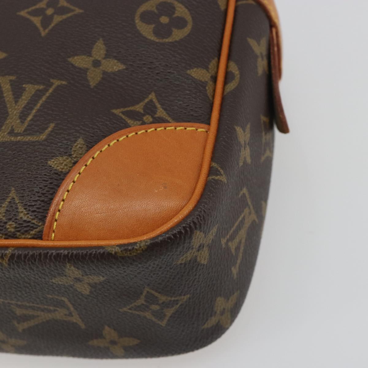LOUIS VUITTON Monogram Compiegne 28 Clutch Bag M51845 LV Auth 197477