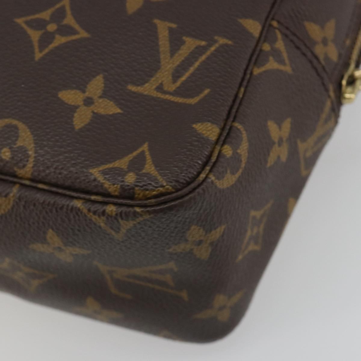LOUIS VUITTON Monogram Trousse Toilette 28 Clutch Bag M47522 LV Auth 197478A