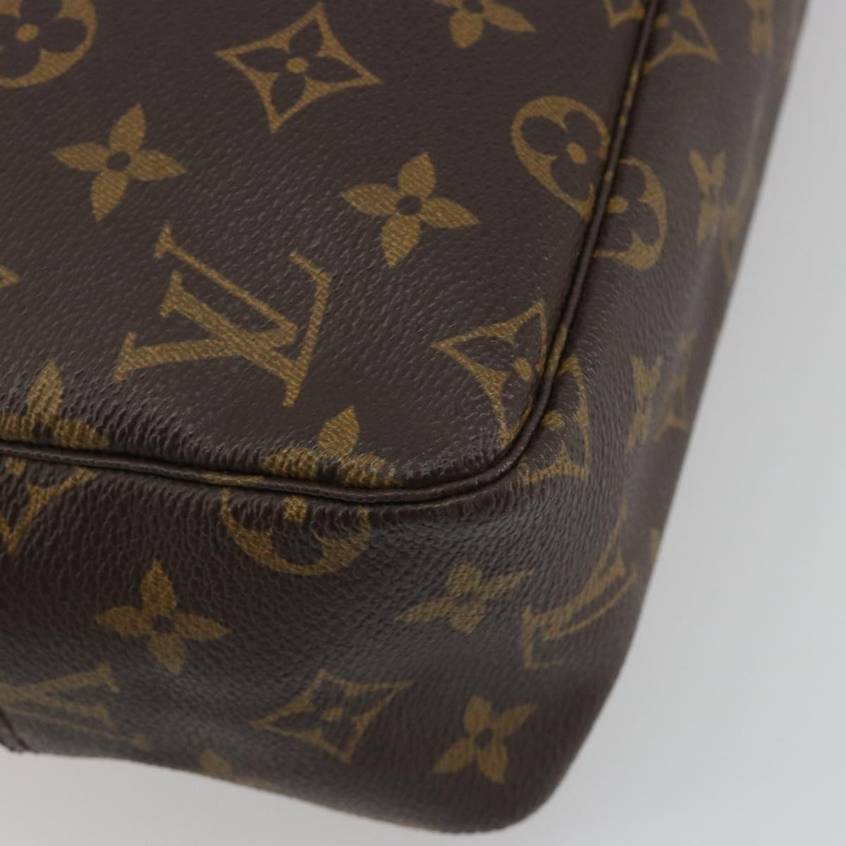 LOUIS VUITTON Monogram Trousse Toilette 28 Clutch Bag M47522 LV Auth 197478A