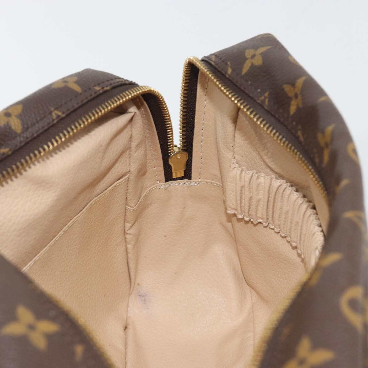 LOUIS VUITTON Monogram Trousse Toilette 28 Clutch Bag M47522 LV Auth 197478A