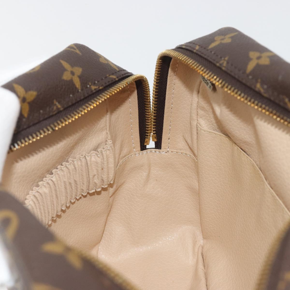 LOUIS VUITTON Monogram Trousse Toilette 28 Clutch Bag M47522 LV Auth 197478A