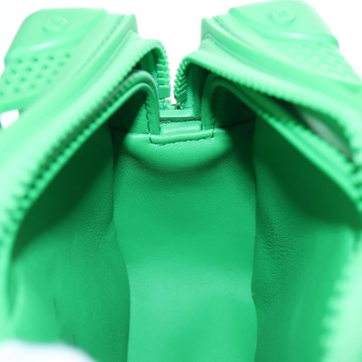 LOUIS VUITTON Mini Soft Trunk Shoulder Bag Rubber Green M23142 LV Auth 197479SAM
