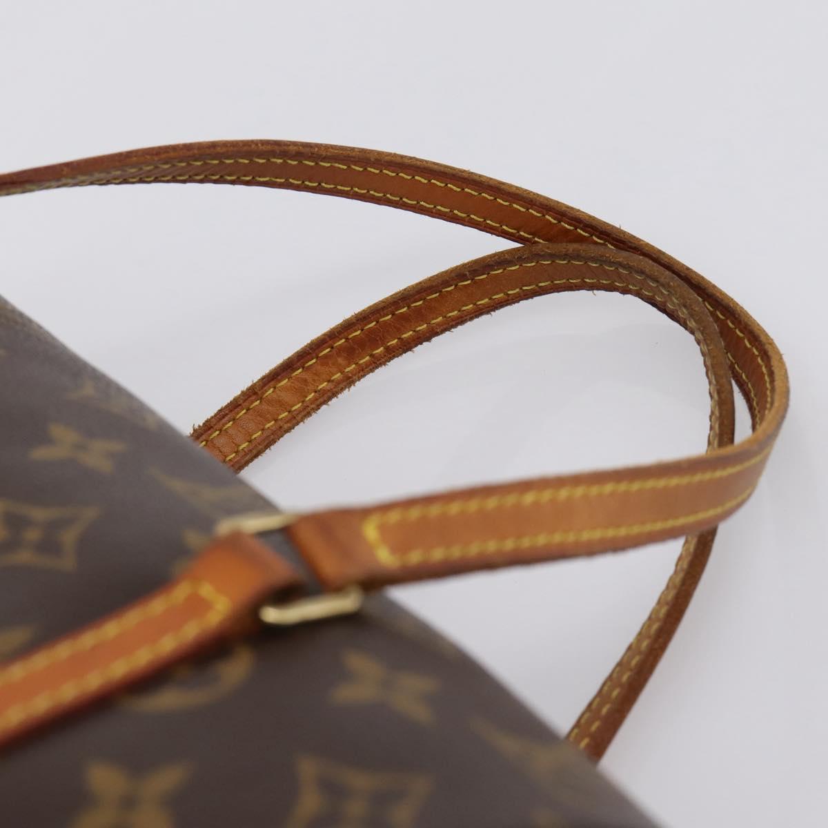 LOUIS VUITTON Monogram Papillon 28 Hand Bag LV Auth 197491A