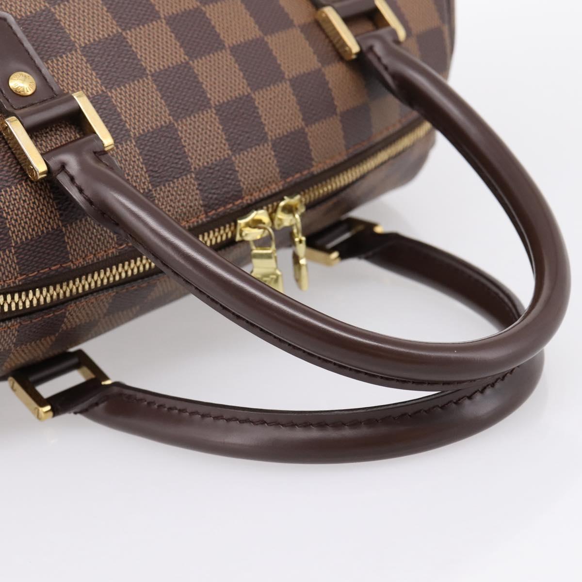 LOUIS VUITTON Damier Ebene Rivera MM Hand Bag N41434 LV Auth 197493V