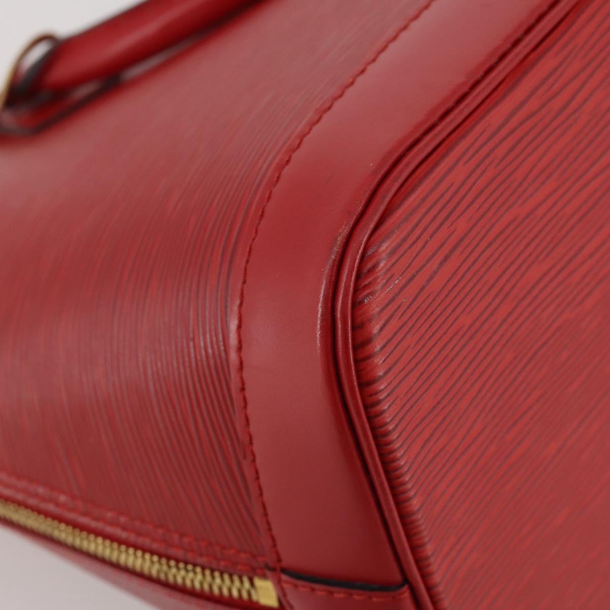 LOUIS VUITTON Epi Alma Hand Bag Castilian Red M52147 LV Auth 197494A