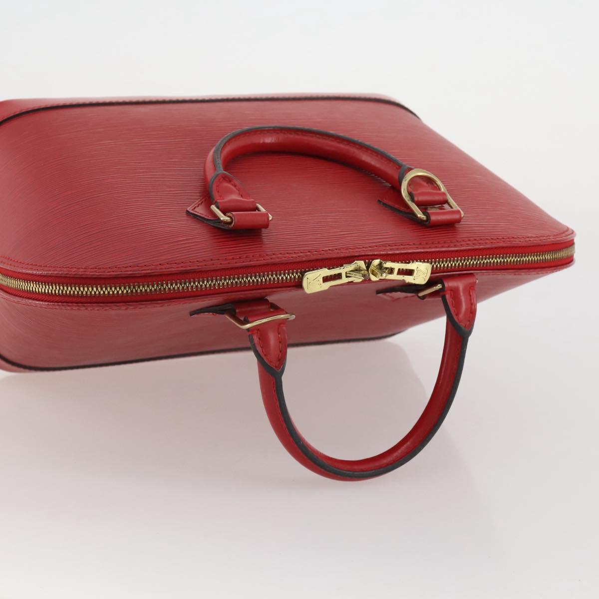 LOUIS VUITTON Epi Alma Hand Bag Castilian Red M52147 LV Auth 197494A