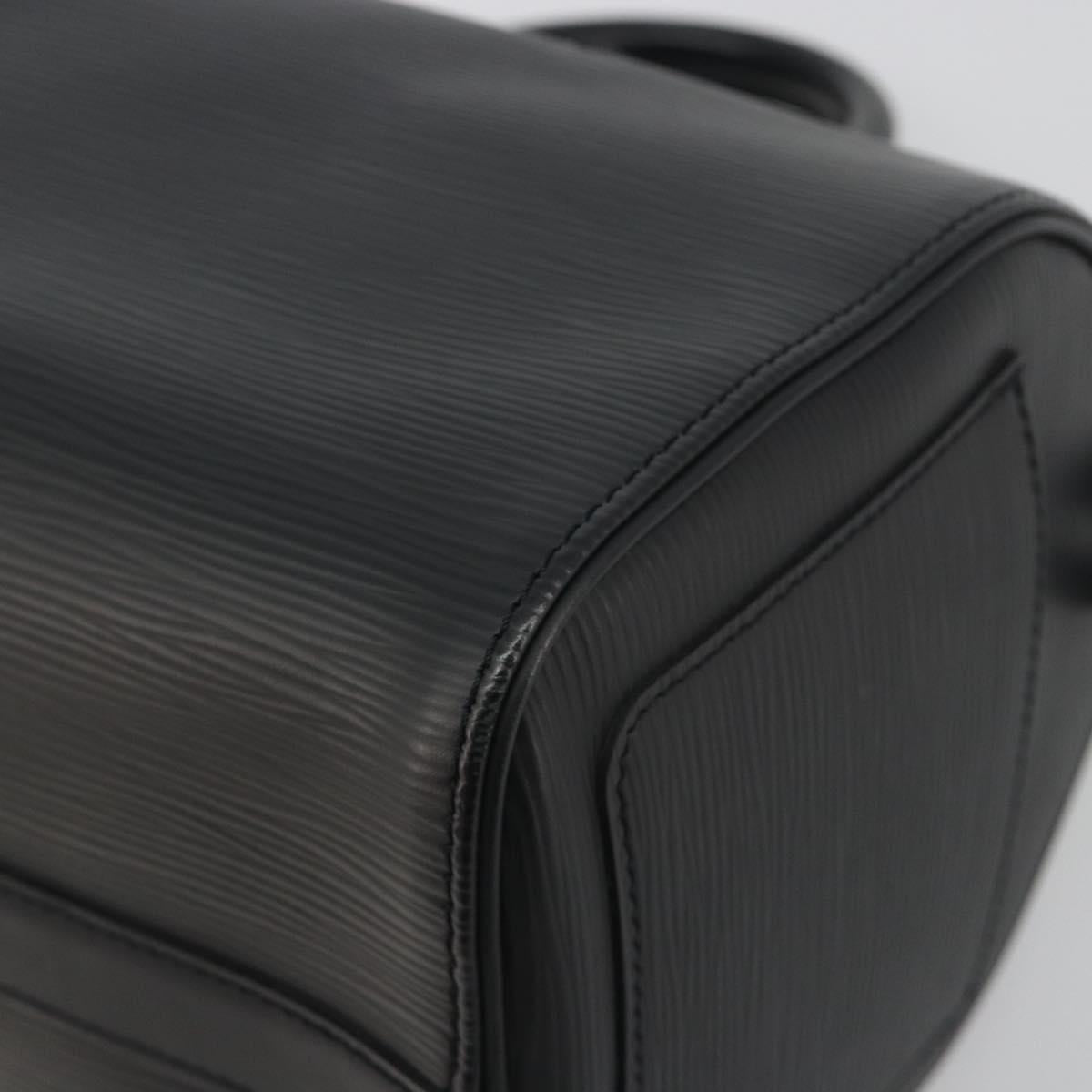 LOUIS VUITTON Epi Speedy 25 Hand Bag Black M59042 LV Auth 197496V