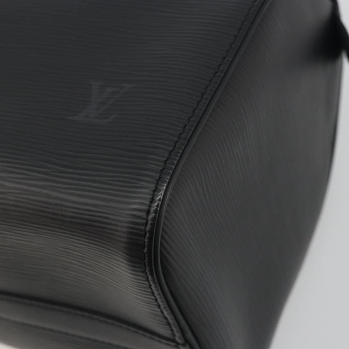 LOUIS VUITTON Epi Speedy 25 Hand Bag Black M59042 LV Auth 197496V