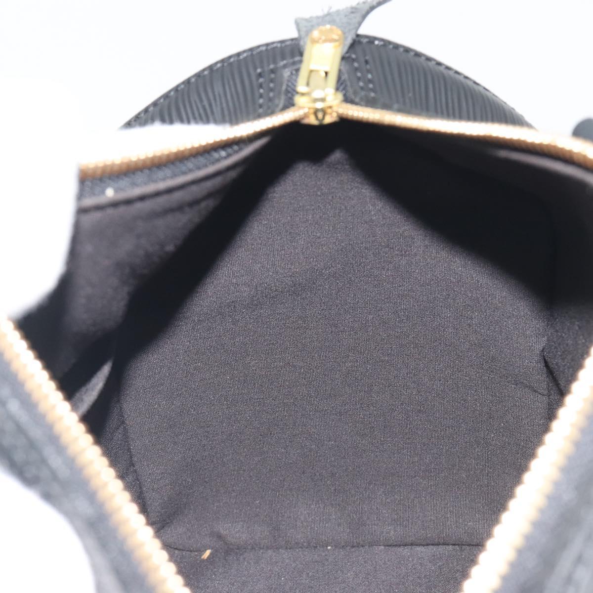 LOUIS VUITTON Epi Speedy 25 Hand Bag Black M59042 LV Auth 197496V