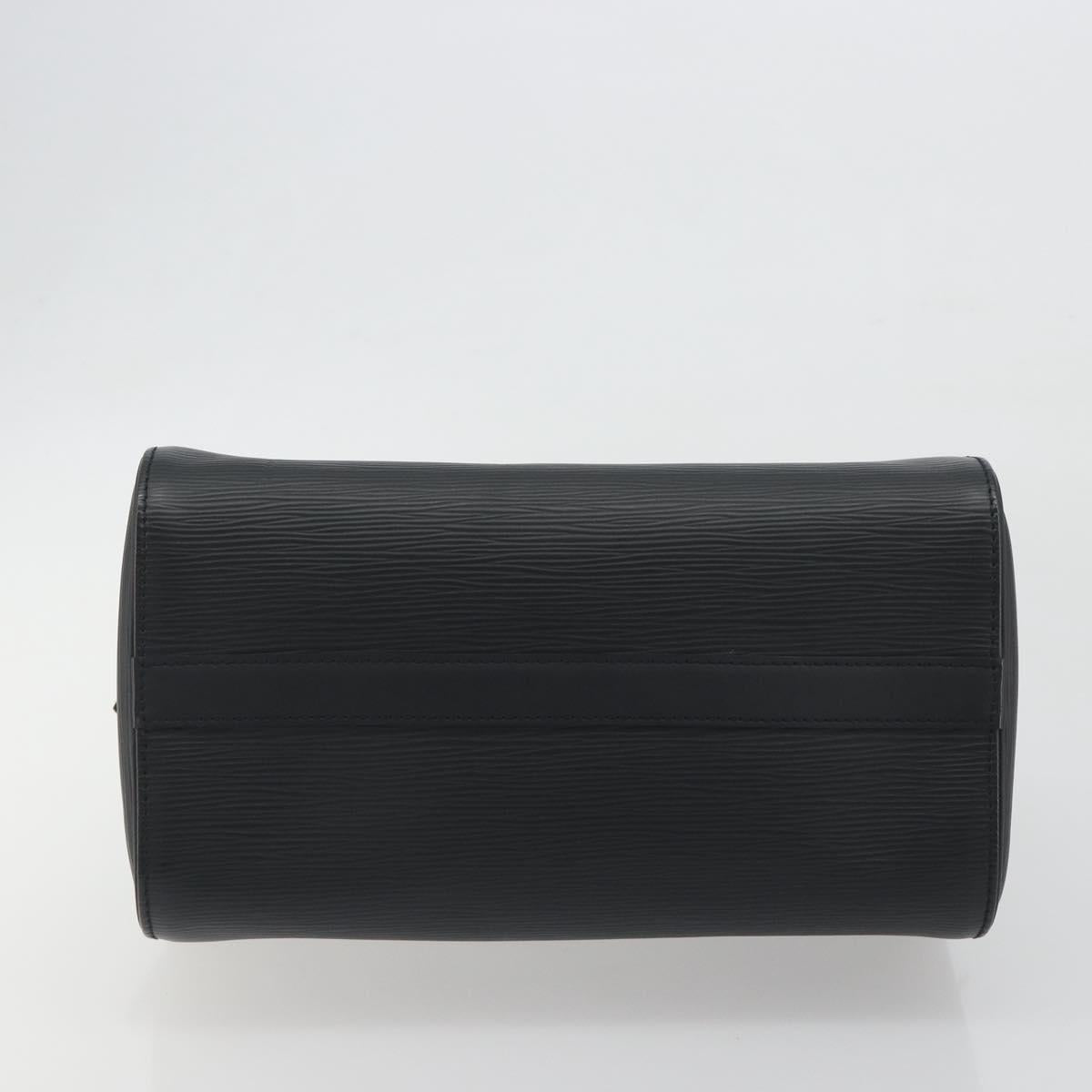 LOUIS VUITTON Epi Speedy 25 Hand Bag Black M59042 LV Auth 197496V